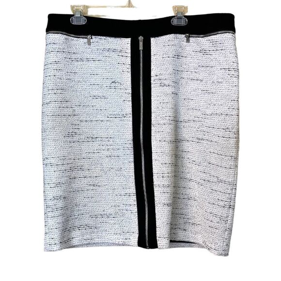Calvin Klein Tweed Pencil Skirt Size 16 - Picture 1 of 8